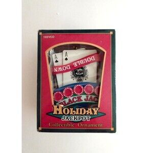 Holiday Jackpot Christmas Ornament With Original Box